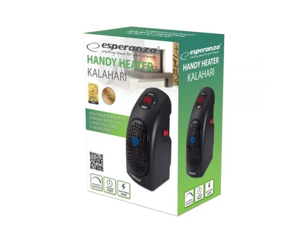 Esperanza Kalahari - Varmer - plug-in - 400 W