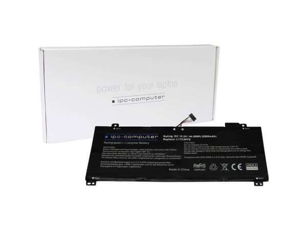 ipc-computer Kannettavan tietokoneen akku L17C4PF0 REPLACE 15,20 V 2900 mAh IPC-Computer