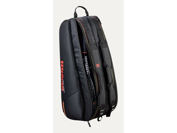 Wilson Pro Staff Classic 6 Pack Racket Bag, Black