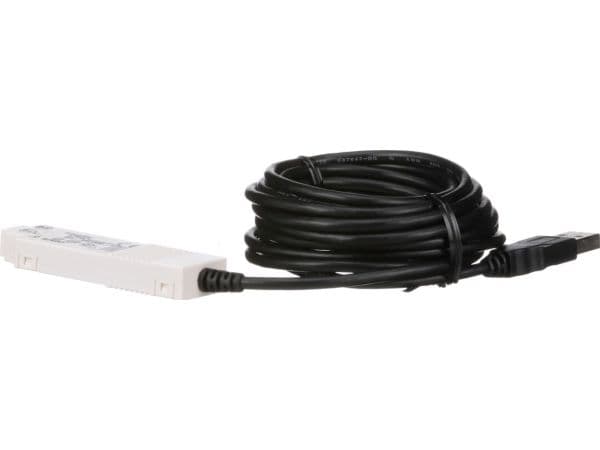 Schneider Electric SR2USB01, 3 m, USB A, USB 2.0, Hankjønn/hunkjønn, Sort, Grå