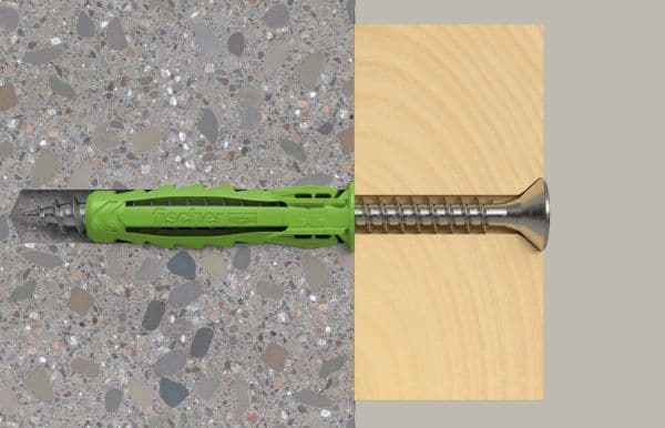 Fischer 567937 SX Plus vihreä raakatulppa 20 kpl