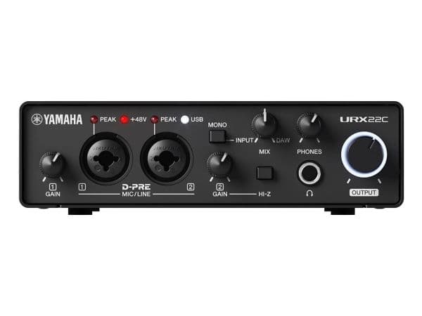 Yamaha URX22C lyd/MIDI-grensesnitt