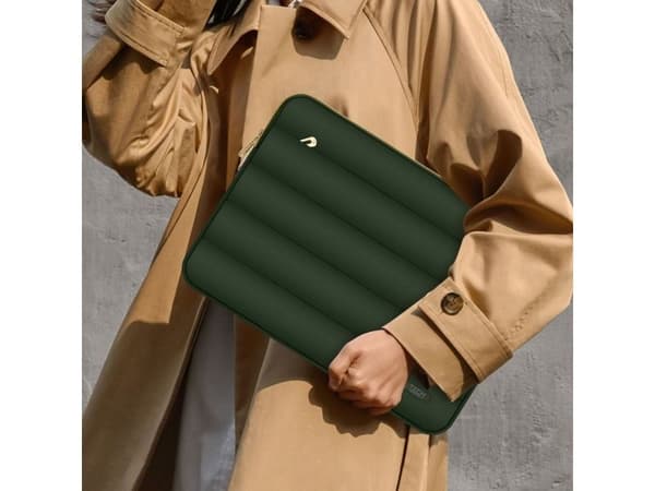 Laptopväska 15-16 Tech-Protect Puffy - oliv