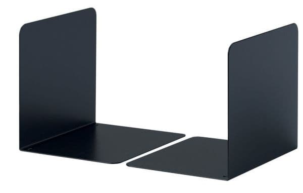 Bokstöd Durable svart - set med 2 st.