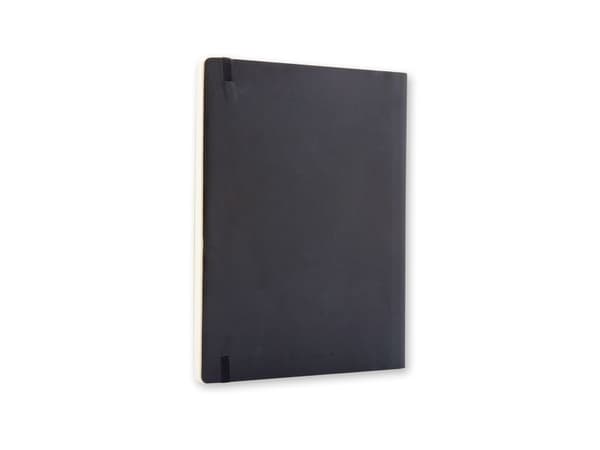 Moleskine Classic Notebook XL, ulinjeret, soft cover sort