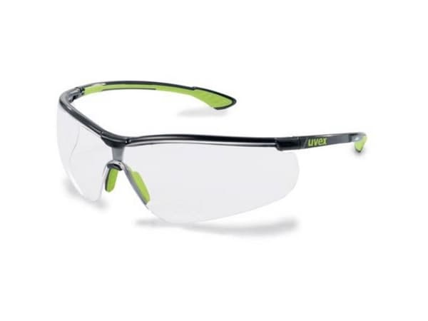 Uvex 9193265, Turvalasit, Lime, Musta, Polykarbonaatti, 1 kpl