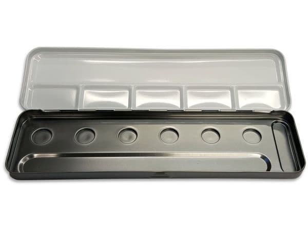 FINETEC metallbox för 6 burkar