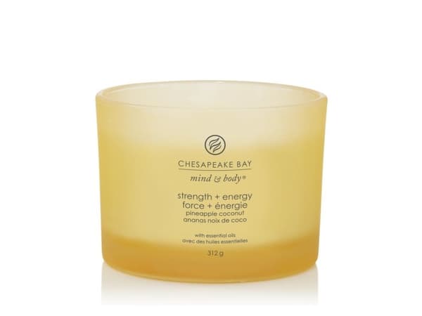 Yankee Candle - CBC 3-wick - Strength & Energy