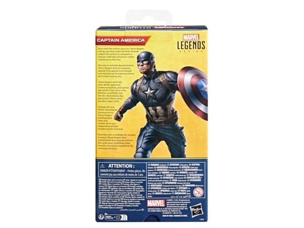 Marvel Legends Series Captain America, 4 År, Multifärg