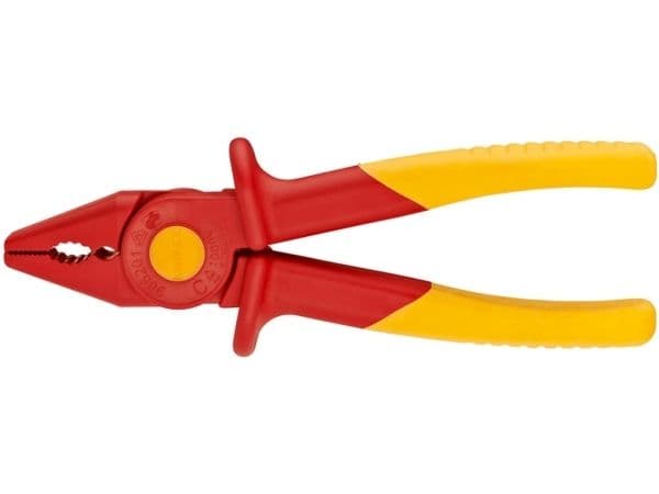 Kombinationstång 9862 plastöverdrag VDE 1000V 180 mm