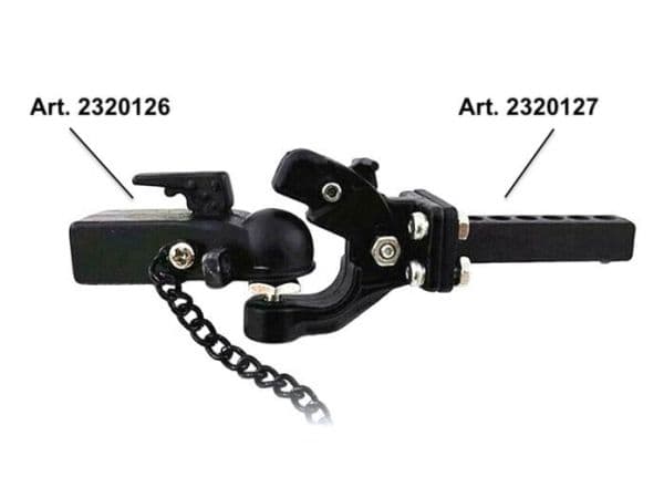 Absima 2320158, Koblinger, Metall, Svart