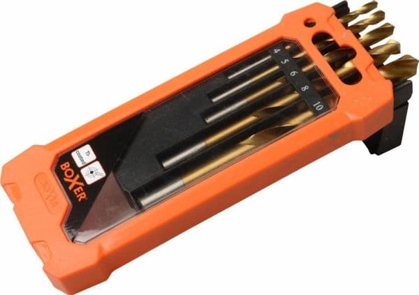 BOXER borrsats – 5 delar (Titanium)