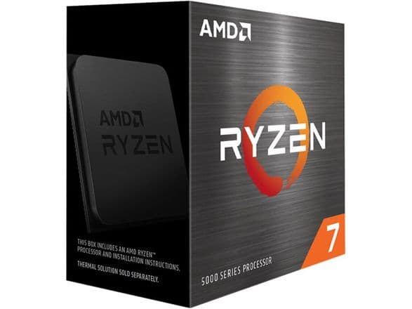AMD Ryzen 7 5800X - 3.8 GHz - 8-core - 16 tråder - 32 MB cache - Socket AM4 - PIB/WOF