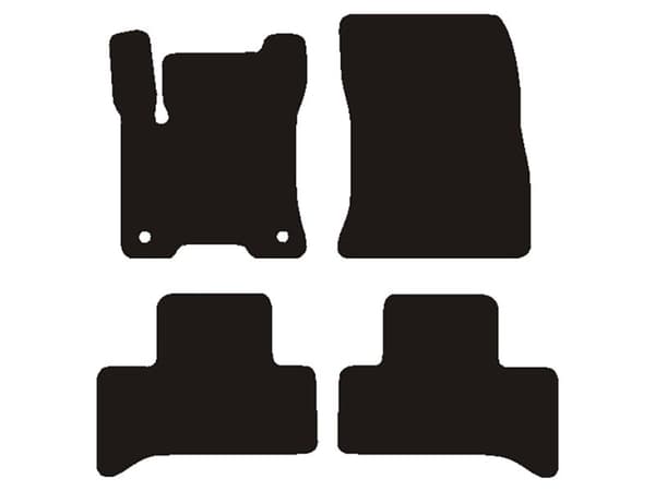 Bilmatter Mercedes EQA (H243) 2021- Velour