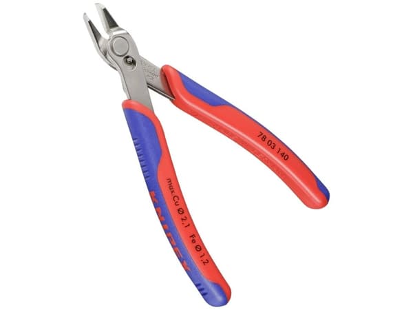 KNIPEX Electronic Super Knips - Diagonal skärpincett - isolering