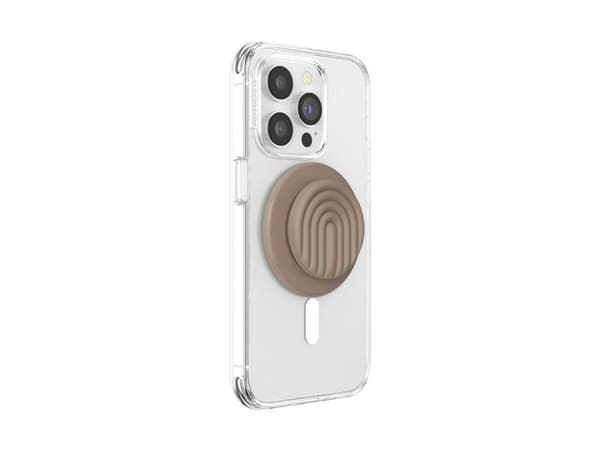 PopSockets 807320, Grepp, Beige, Inget mönster, Apple, iPhone 12+, 1 styck