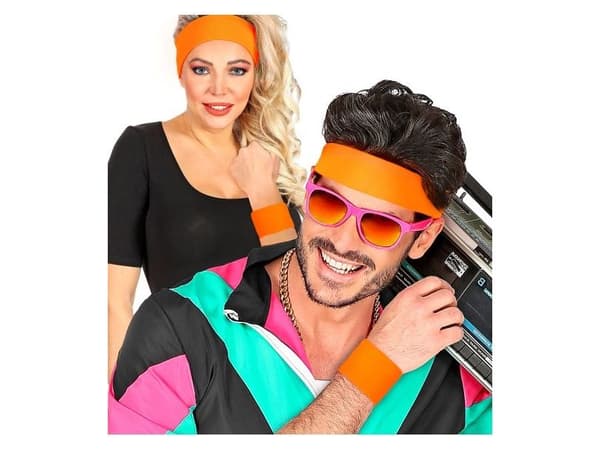Neon orange svedbånd