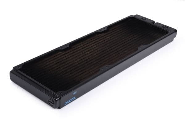 Alphacool 14379, Radiatior, Messing, Kopper, Stål, Sort, 1/4", 60 °C, 6 vifter