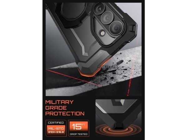 Supcase UB Grip Mag Magsafe till Galaxy S26 sort
