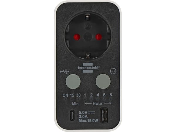 Brennenstuhl 1506180 digital socket timer 3000 W IP20 (1506180)