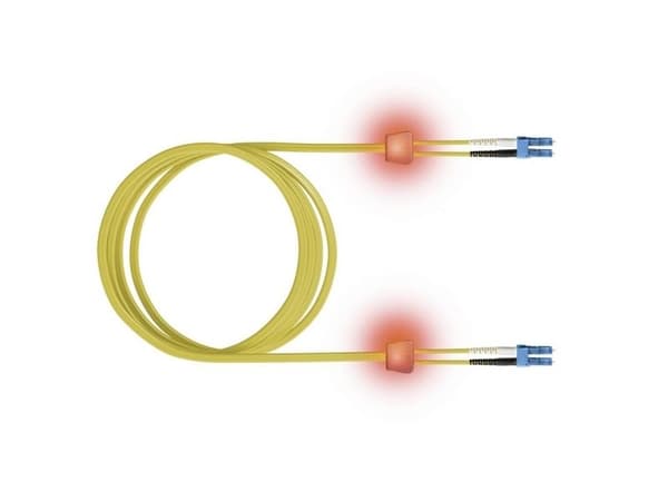 ZVK GmbH EasyLan FO patchkabel Premium, duplex - LC singlemode (M) till LC singlemode (M) - 2 m - glasfiber - duplex - 9/125 mikrometer - OS2 - gul...