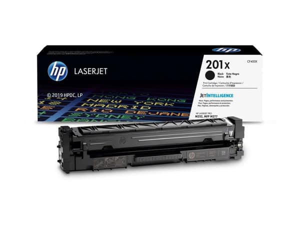 Lasertoner HP 201X, 2 800 sidor, svart