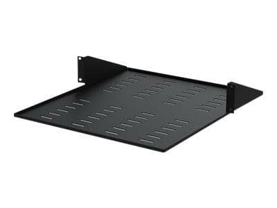 StarTech.com CABSHF2POSTV2, Kehikon hylly, Musta, Terästä, 34 kg, 2U, EIA/ECA-310-E