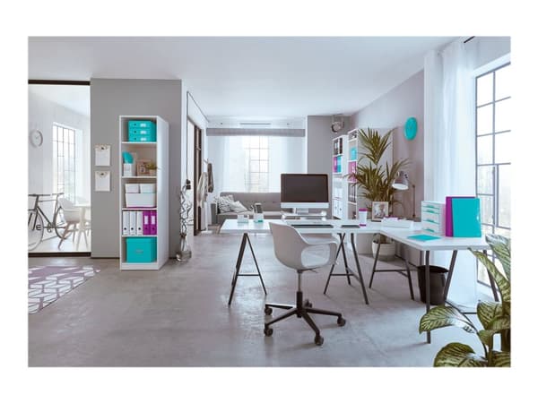 Displaybok Leitz WOW PP 40 fickor lila - (10 st.)