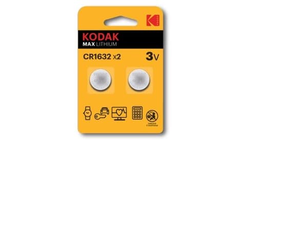 Kodak MAX - Batteri 2 x CR1632 - Li