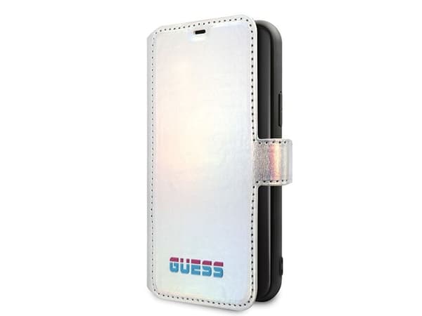 Guess GUFLBKN65BLD iPhone 11 Pro Max srebrny/silver book Iridescent