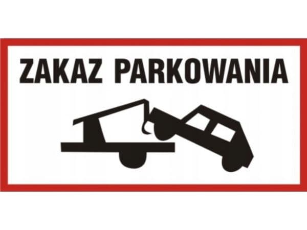 PROCERA TDC -kyltti, pysäköintikielto
