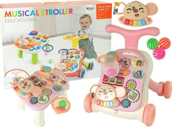 Lean Cars dragleksak rosa