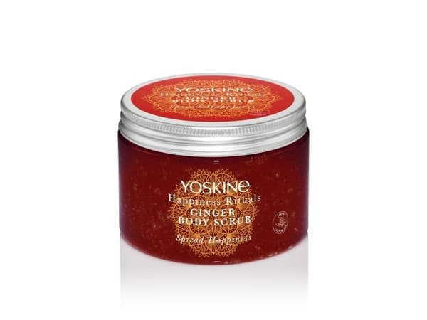 Yoskine Happiness Rituals Ginger body scrub