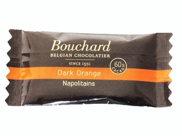 Chokolade Bouchard Orange - 5g flowpakket (1kg)
