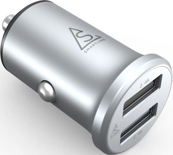 Holdit Smartline bil/lader 2x USB-A 4,8 A (613353)