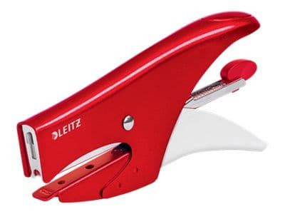 Häftapparat Leitz WOW 5547 15 ark röd