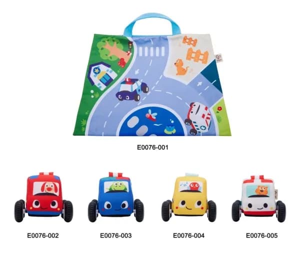 Hape pull-back plyschbilsats