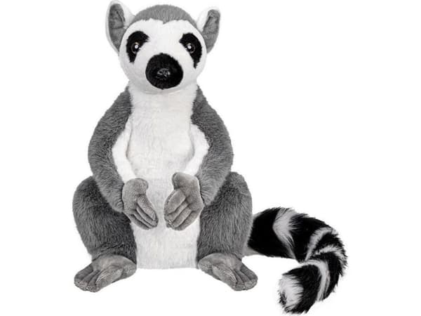 Sittende lemur 20 cm