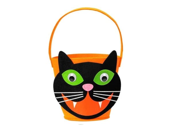 Trick or treat kurv med kat