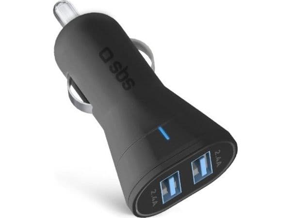 SBS TECR2USB24AFAST, Automatisk, Cigartenner/lighter, Sort