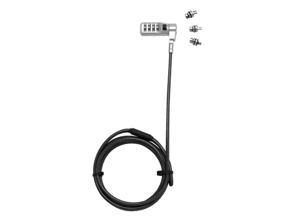 DICOTA - Låskabel för notebook - combination lock, universal - 2 m