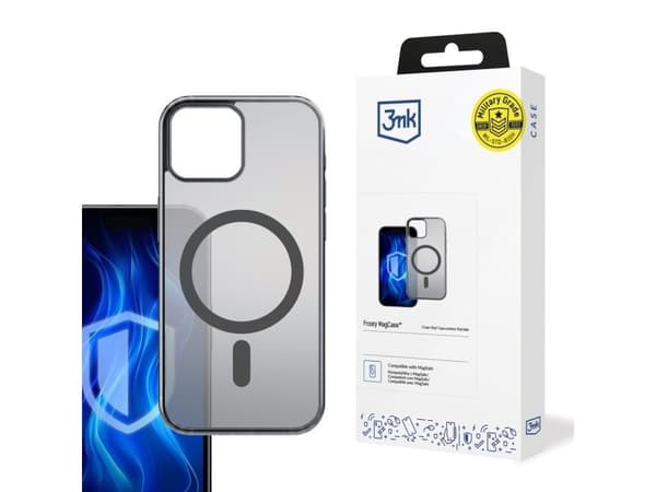 3MK Frosty MagCase Black etui til Apple iPhone 14 Plus
