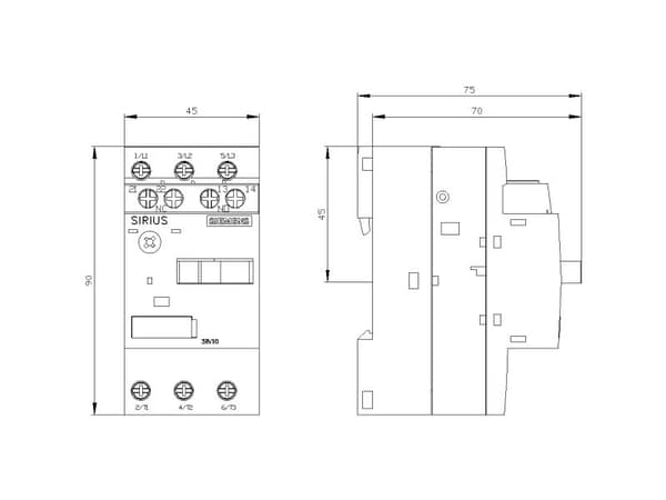 Siemens 3RV1011-1EA15, IP20