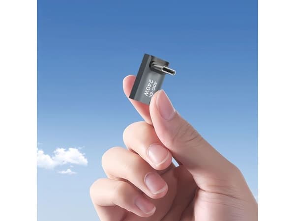 Wozinsky USB-adapter USB-C till USB-C grå (5907769383984)