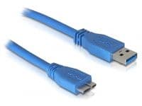 Delock - USB-kabel - USB typ A (hane) till Micro-USB typ B (hane) - USB 3.0 - 3 m