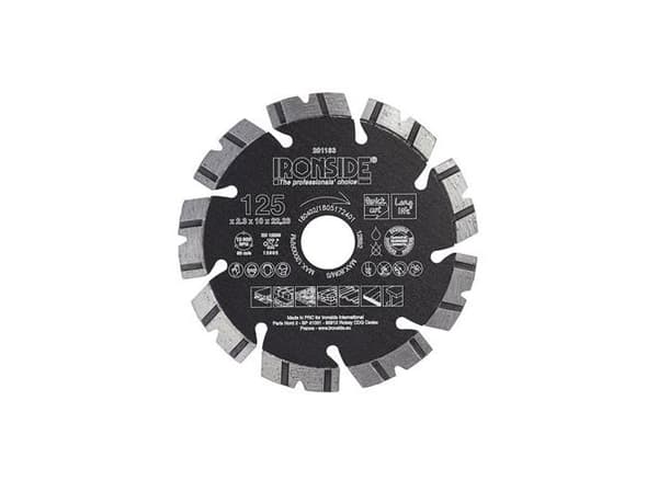 Diamantklinge 125x2,3x22,23mm universal
