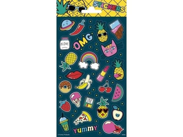 Pineapple Twinkle stickers