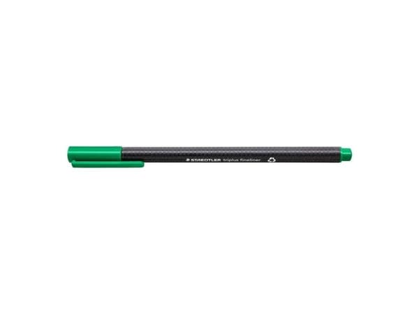 Staedtler 334-5, Vihreä, Harmaa, Vihreä, 0,3 mm, 1 kpl