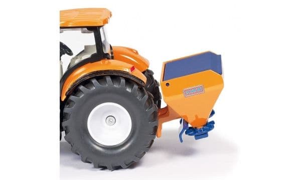 Siku 1:50 Traktor med plog og saltspreder