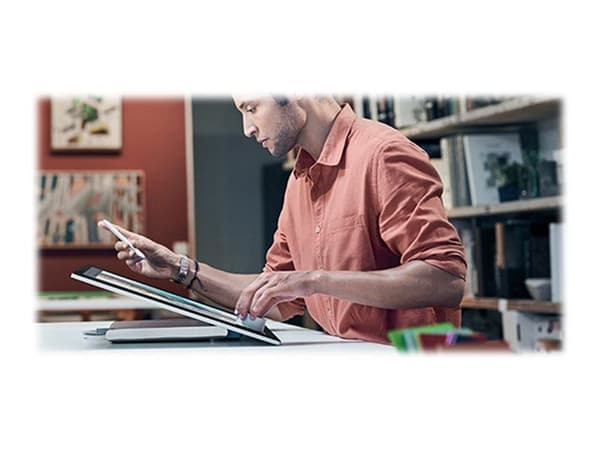 Microsoft Surface Dial - Markør - trådløs - Bluetooth 4.0 - magnesium - kommersiell - for Surface Book, Laptop, Pro 4, Pro 7, Studio, Studio 2